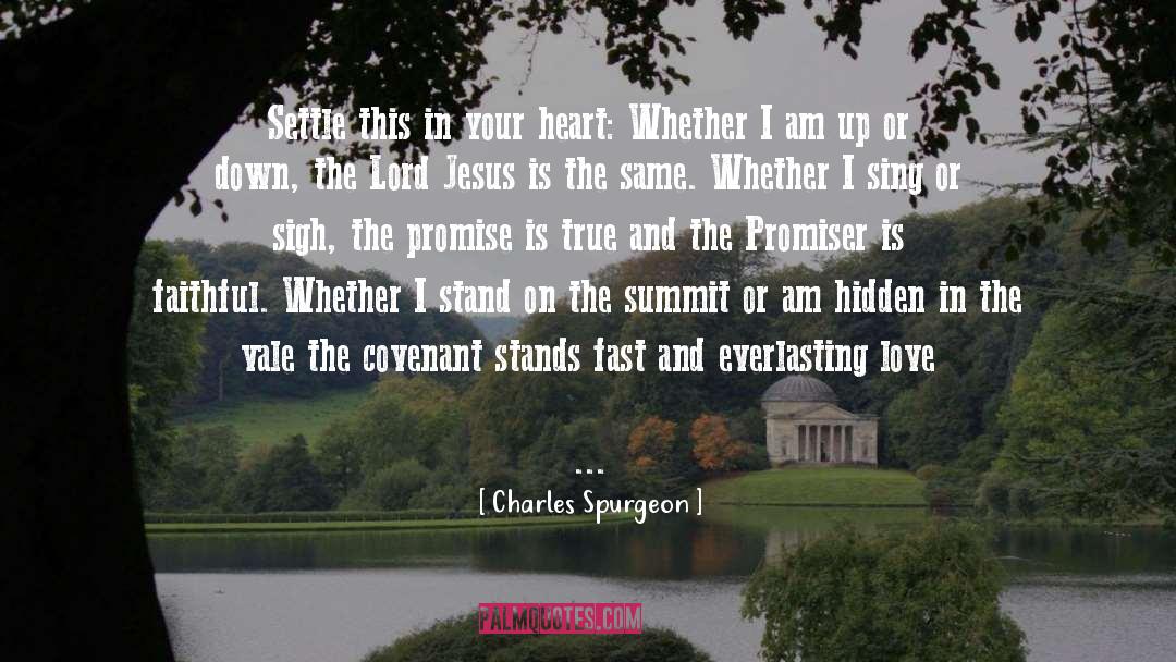 Peace And True Love quotes by Charles Spurgeon