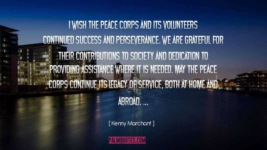 Peace Corps quotes by Kenny Marchant