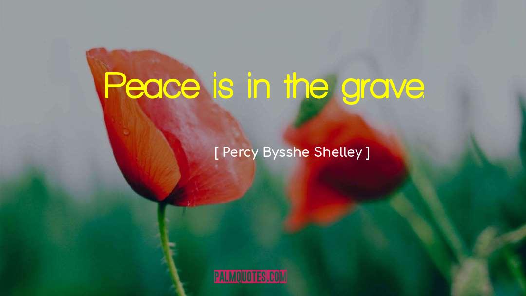Peace Education quotes by Percy Bysshe Shelley