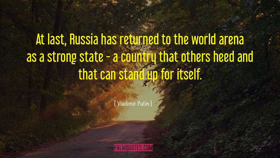 Peace For The World quotes by Vladimir Putin