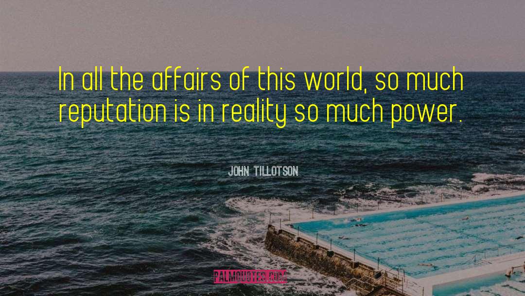 Peace In The World quotes by John Tillotson