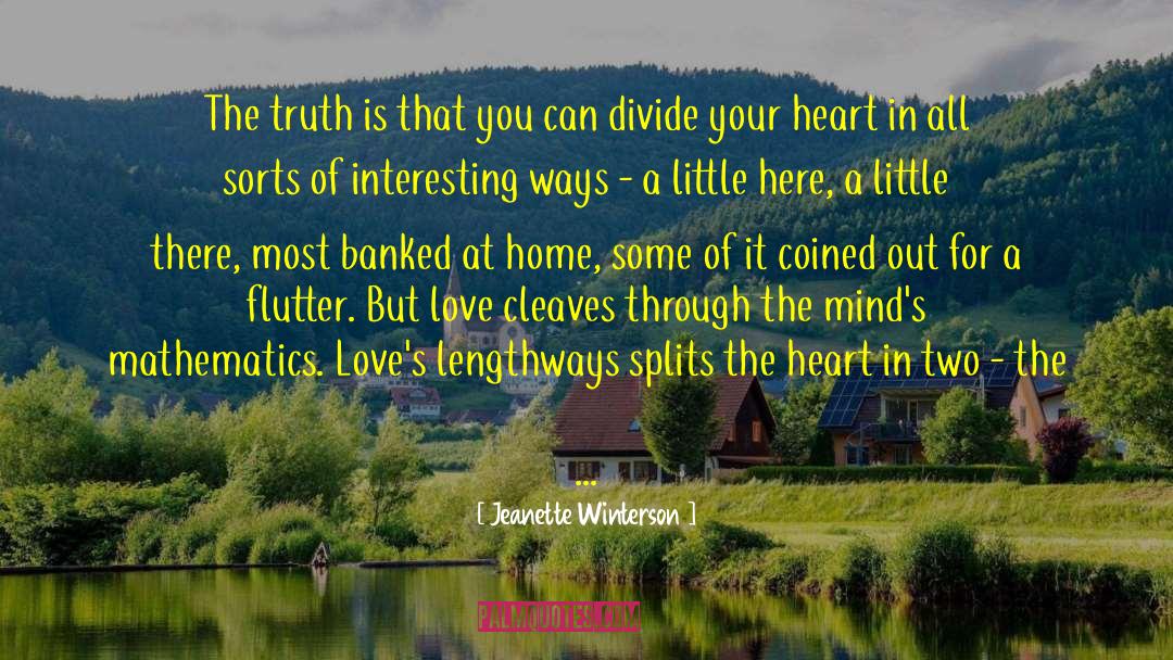 Peace In Your Heart quotes by Jeanette Winterson