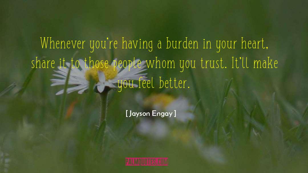 Peace In Your Heart quotes by Jayson Engay