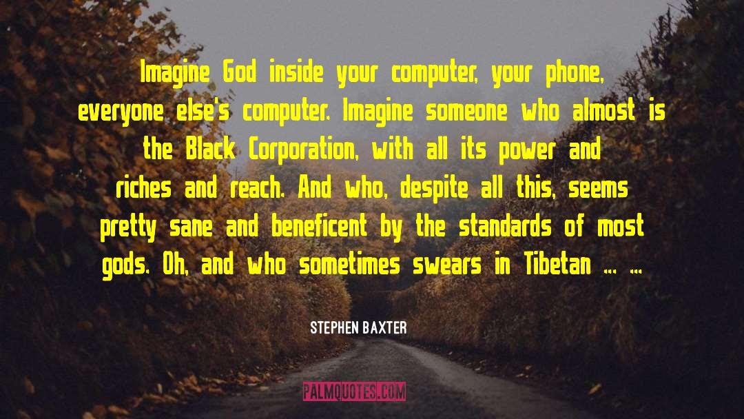 Peace Inside quotes by Stephen Baxter