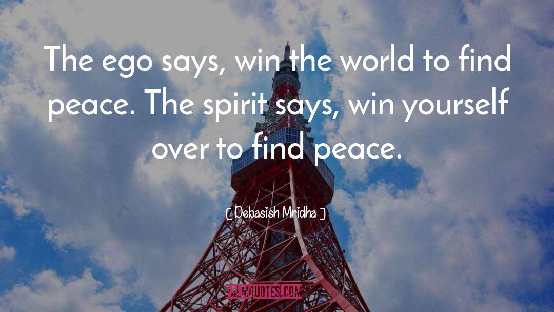 Peace Inspirational quotes by Debasish Mridha