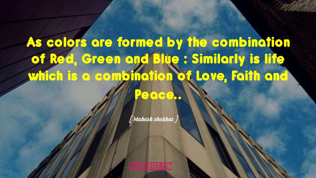 Peace Inspirational quotes by Mahesh Shekhar