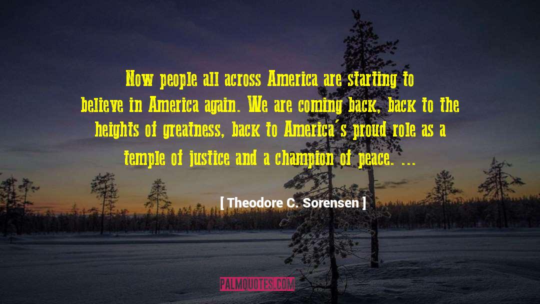Peace Justice quotes by Theodore C. Sorensen