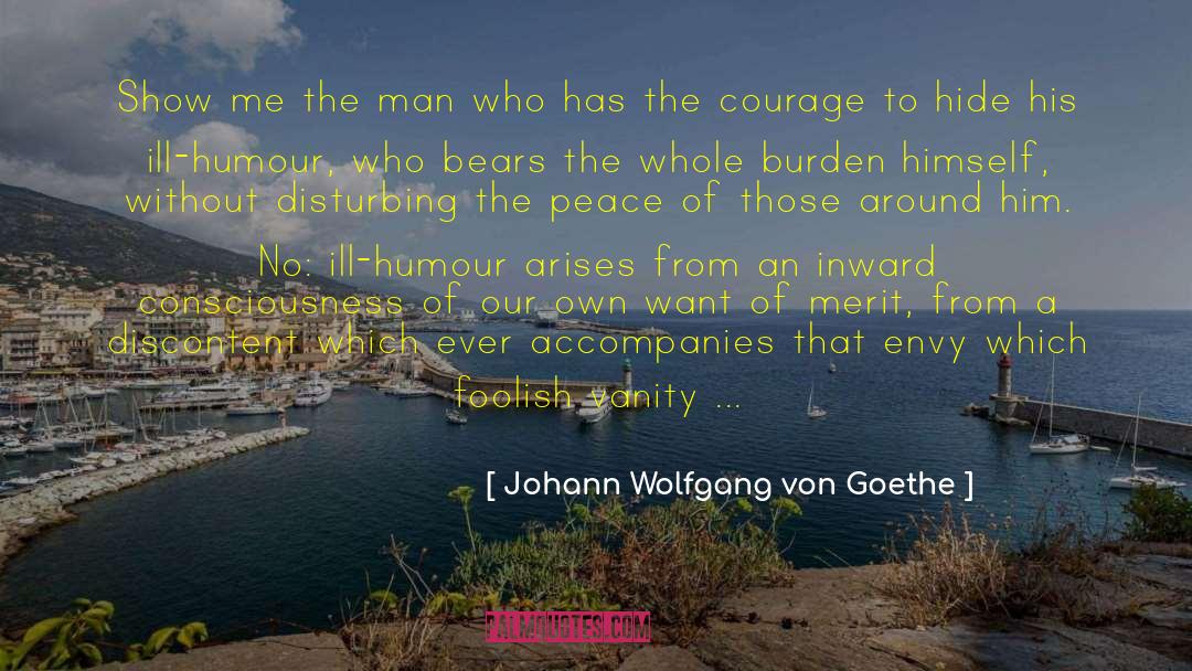 Peace Loving quotes by Johann Wolfgang Von Goethe