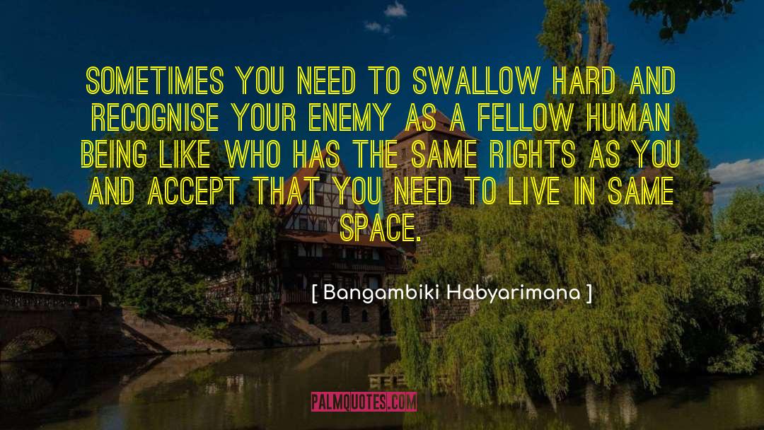 Peace Making quotes by Bangambiki Habyarimana