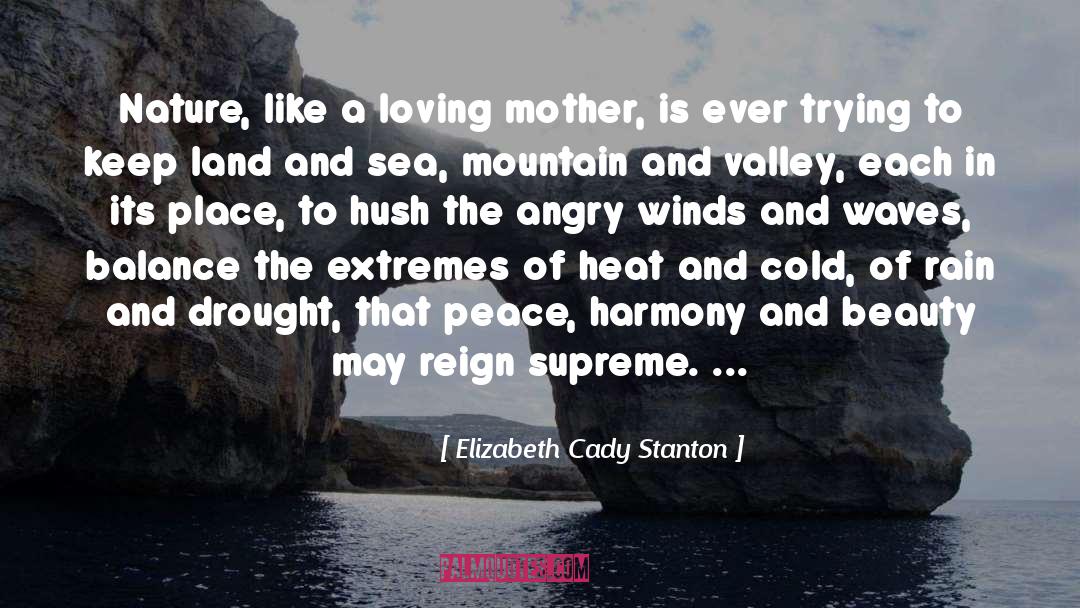 Peace Mountain quotes by Elizabeth Cady Stanton
