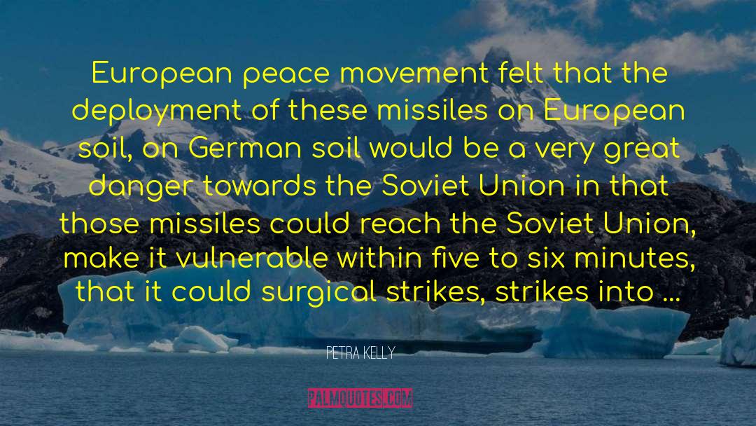 Peace Movement quotes by Petra Kelly