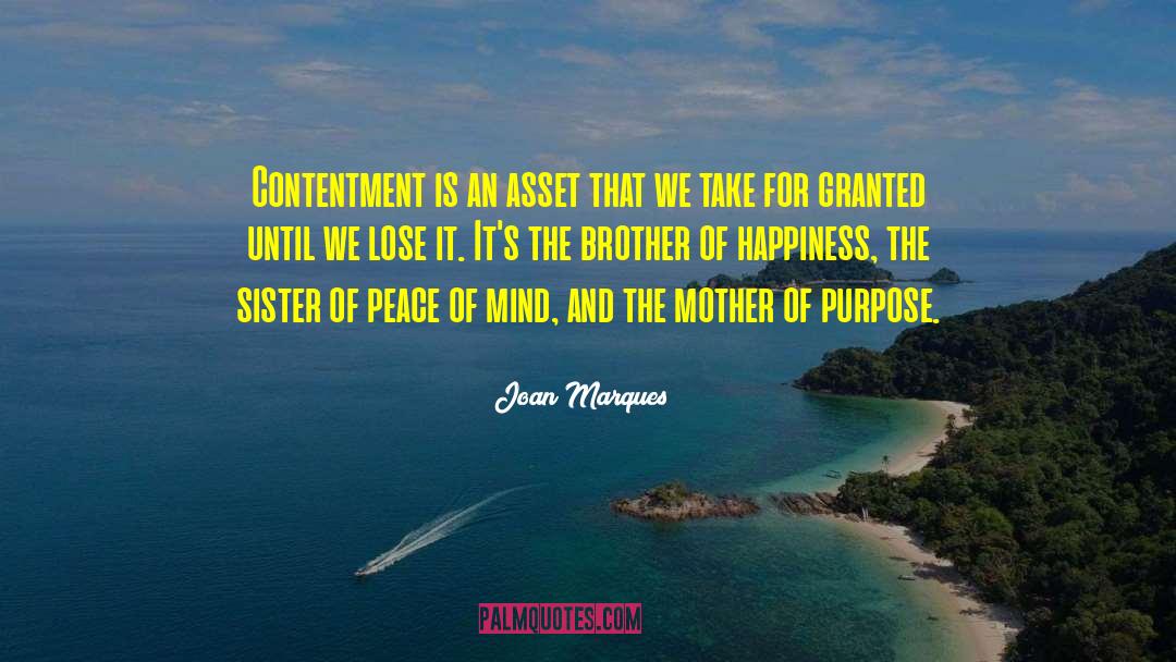 Peace Of Mind quotes by Joan Marques