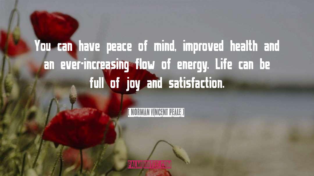Peace Of Mind quotes by Norman Vincent Peale