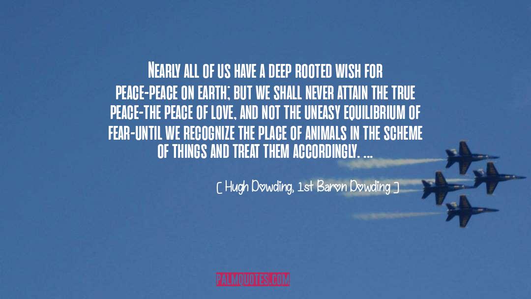Peace On quotes by Hugh Dowding, 1st Baron Dowding