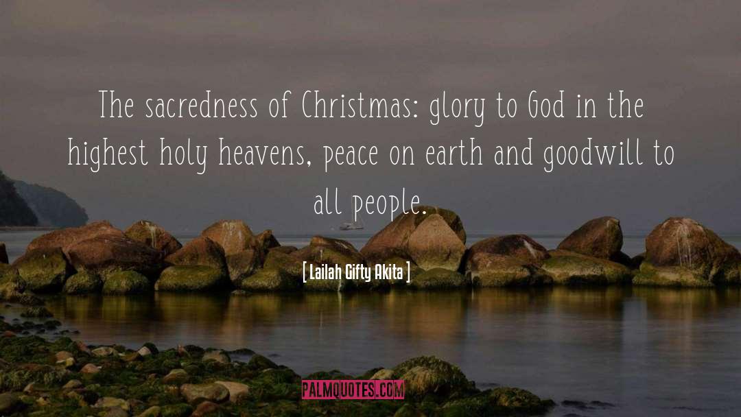 Peace On quotes by Lailah Gifty Akita