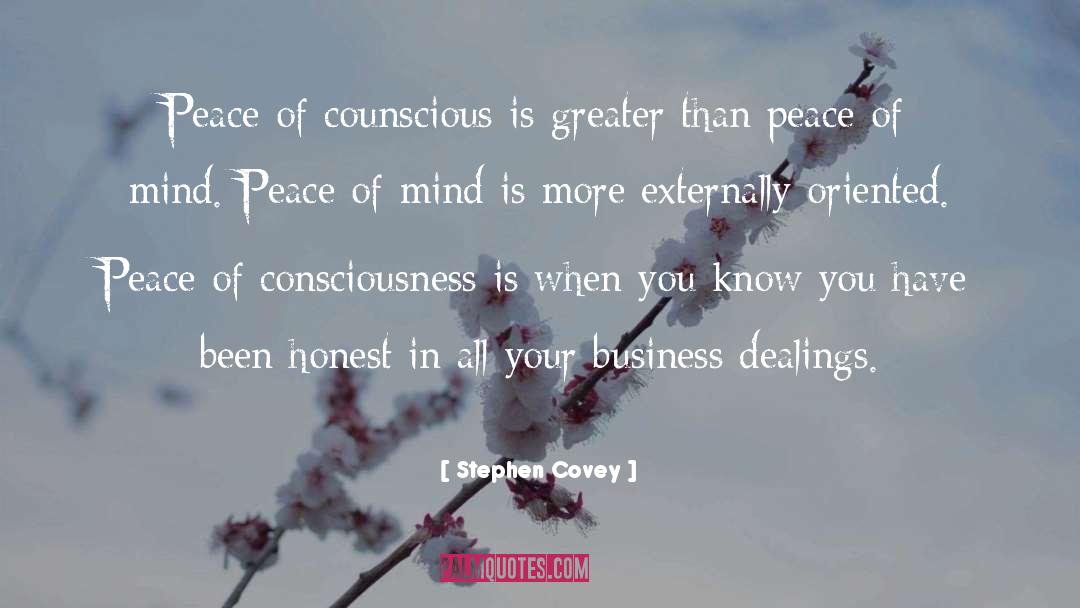 Peace Processes quotes by Stephen Covey