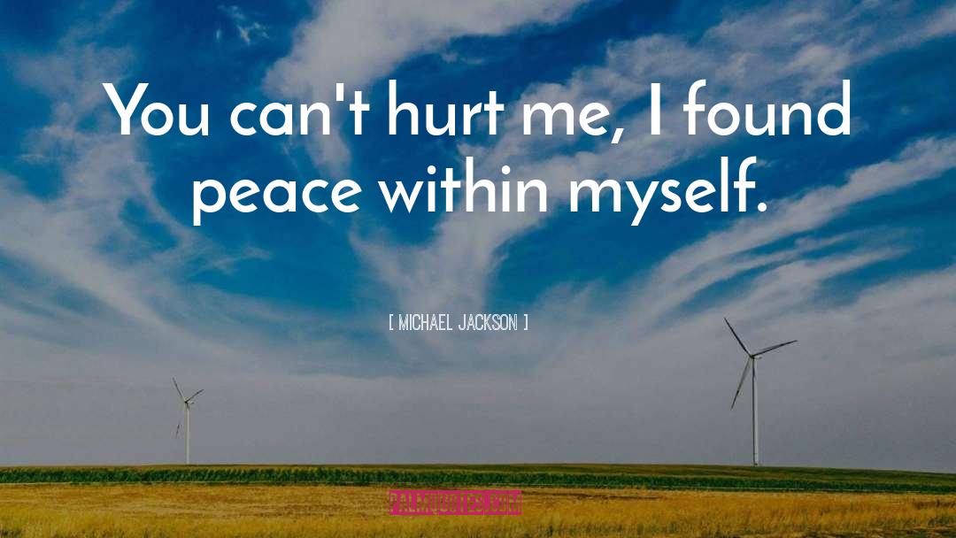 Peace quotes by Michael Jackson