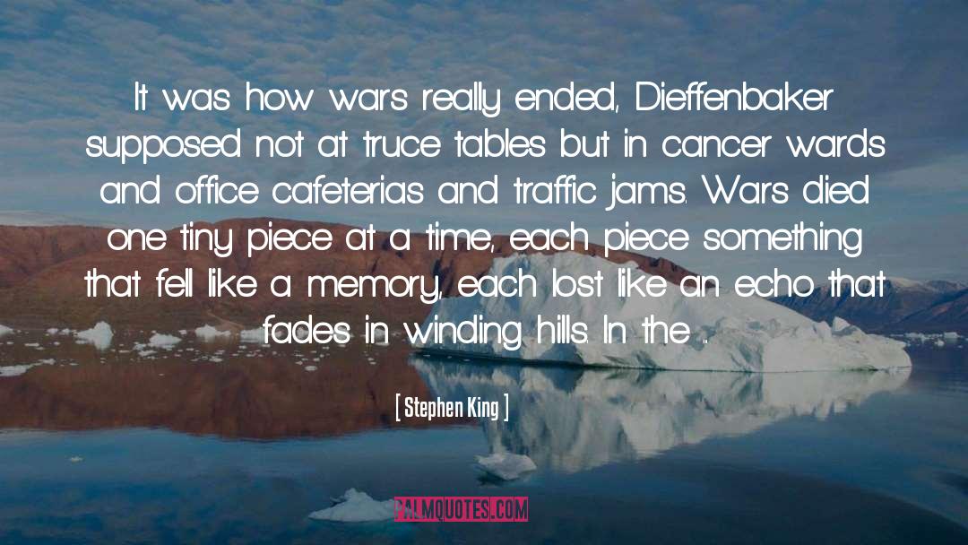 Peace War quotes by Stephen King
