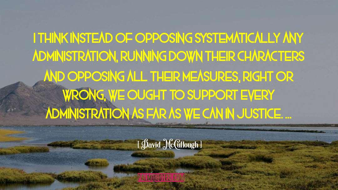 Peacebuilding Support quotes by David McCullough