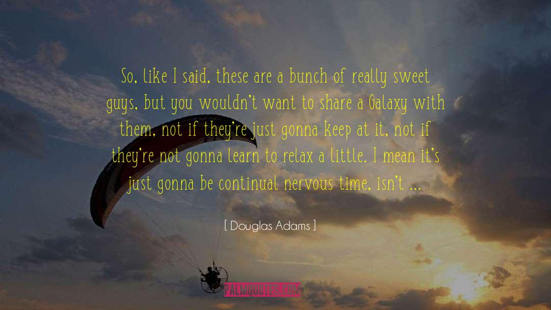 Peaceful Coexistence quotes by Douglas Adams