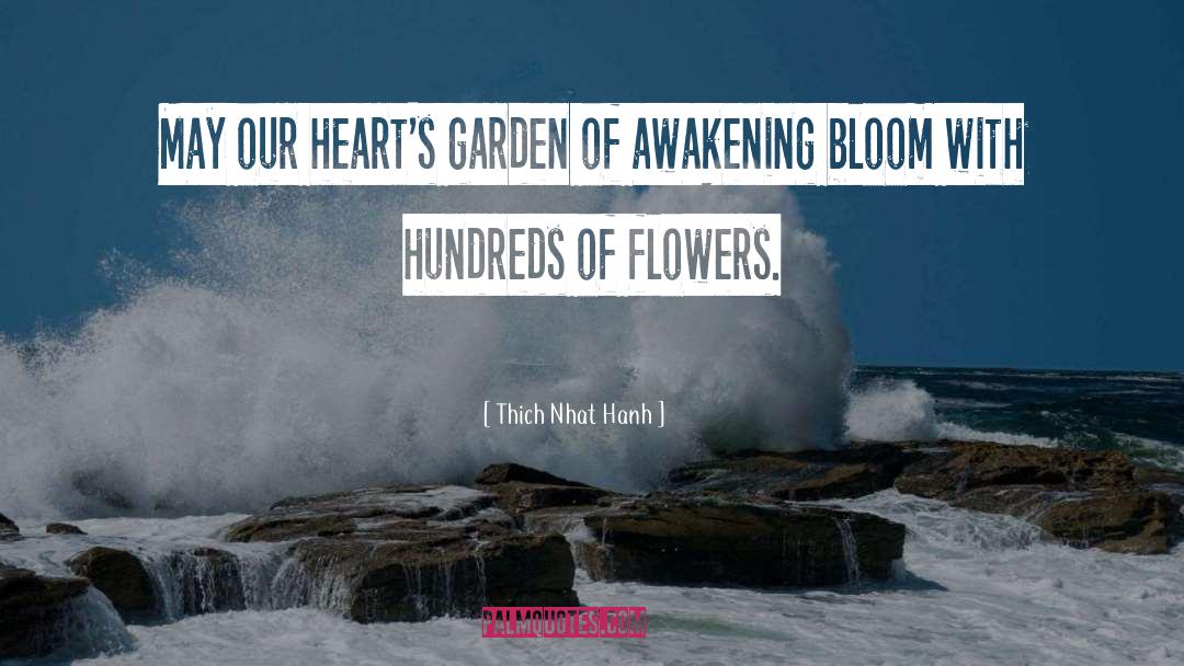 Peaceful Garden quotes by Thich Nhat Hanh