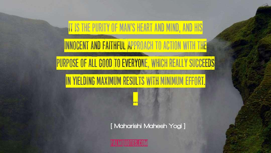 Peaceful Heart quotes by Maharishi Mahesh Yogi