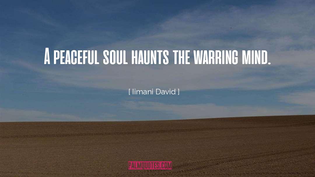 Peaceful Mind quotes by Iimani David