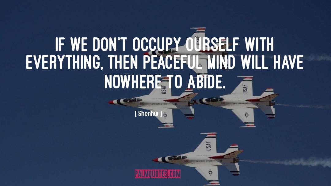 Peaceful Mind quotes by Shenhui
