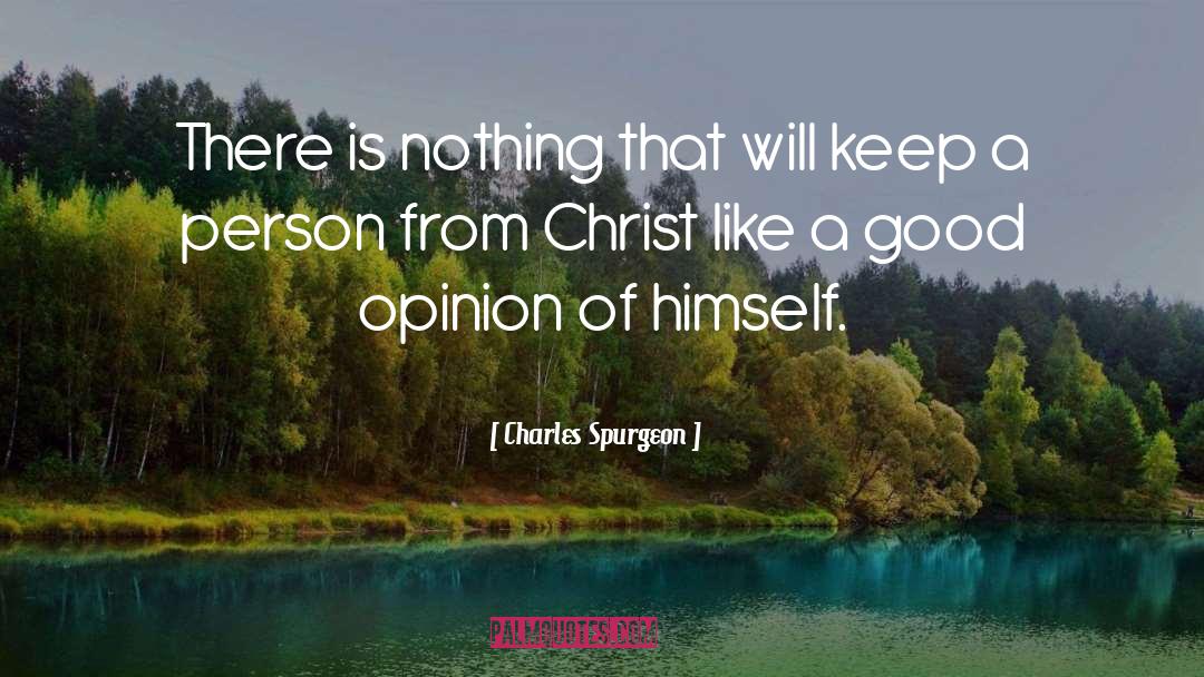 Peaceful Person quotes by Charles Spurgeon
