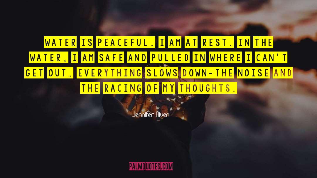 Peaceful Resolution quotes by Jennifer Niven