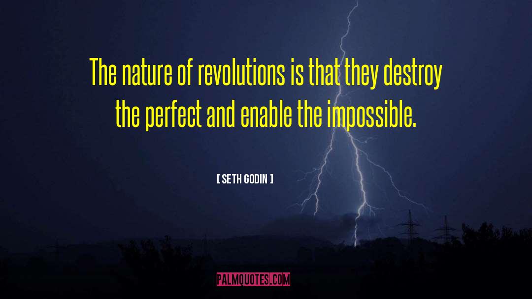 Peaceful Revolution quotes by Seth Godin