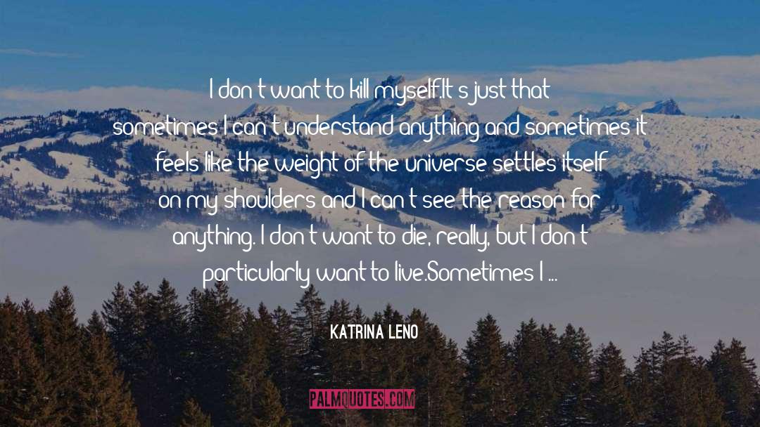 Peaceful Sleep quotes by Katrina Leno