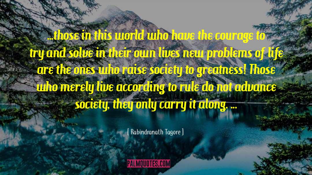 Peaceful Society quotes by Rabindranath Tagore