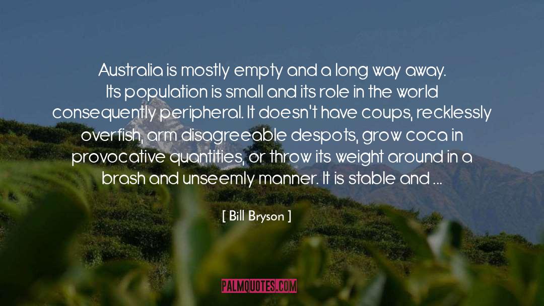 Peaceful Union quotes by Bill Bryson