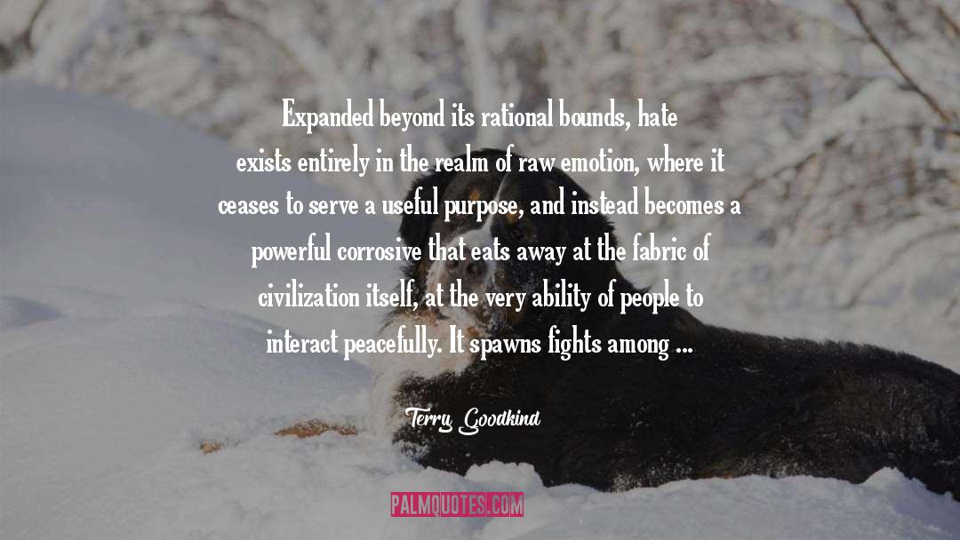 Peacefully quotes by Terry Goodkind