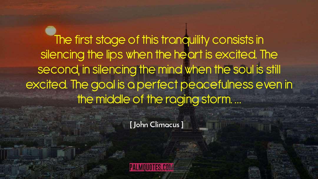 Peacefulness quotes by John Climacus