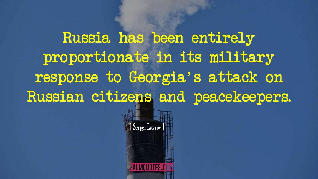 Peacekeepers quotes by Sergei Lavrov