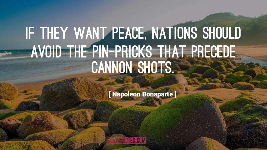 Peacekeeping quotes by Napoleon Bonaparte