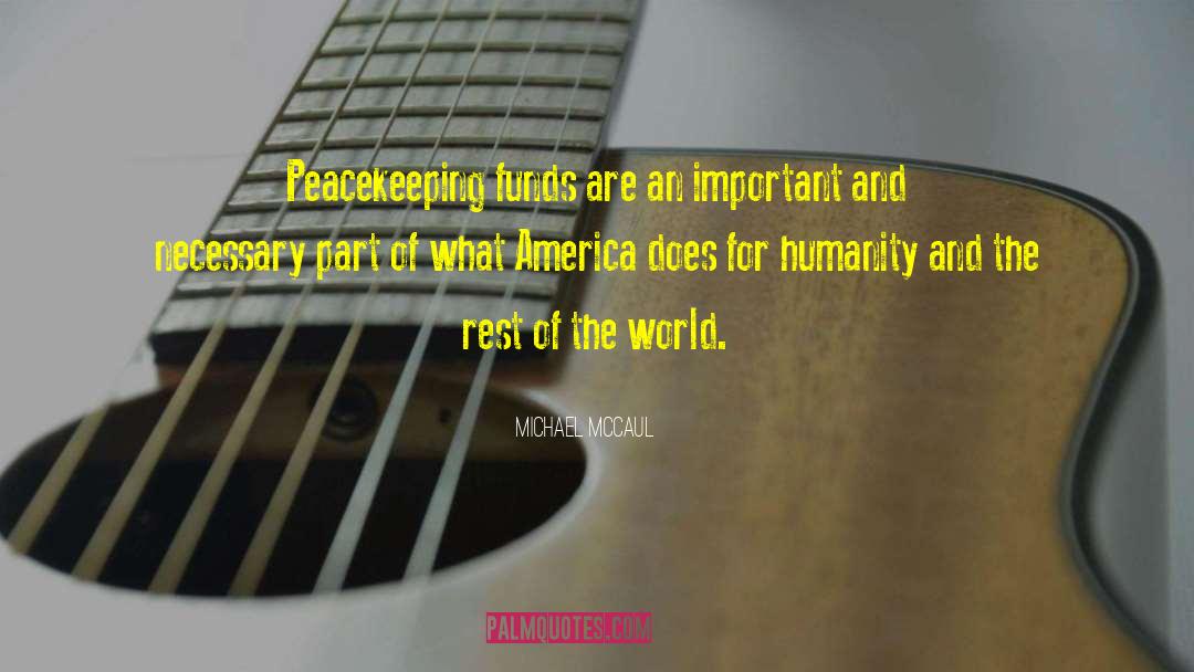 Peacekeeping quotes by Michael McCaul