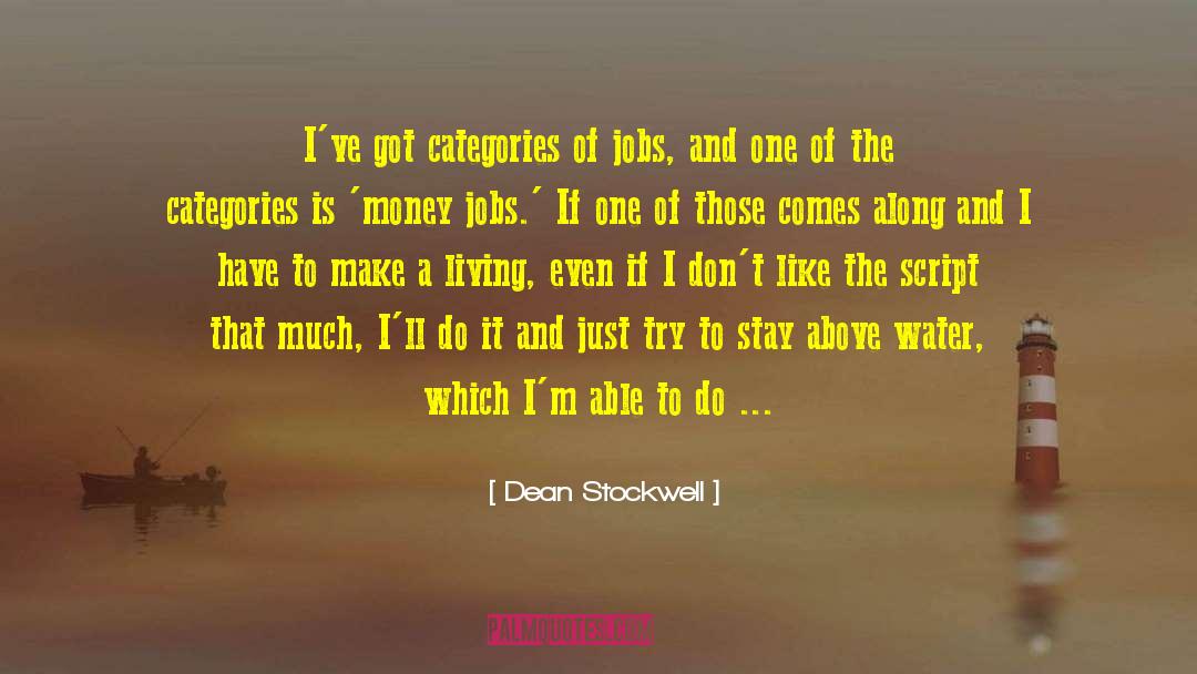 Peacetime Script quotes by Dean Stockwell