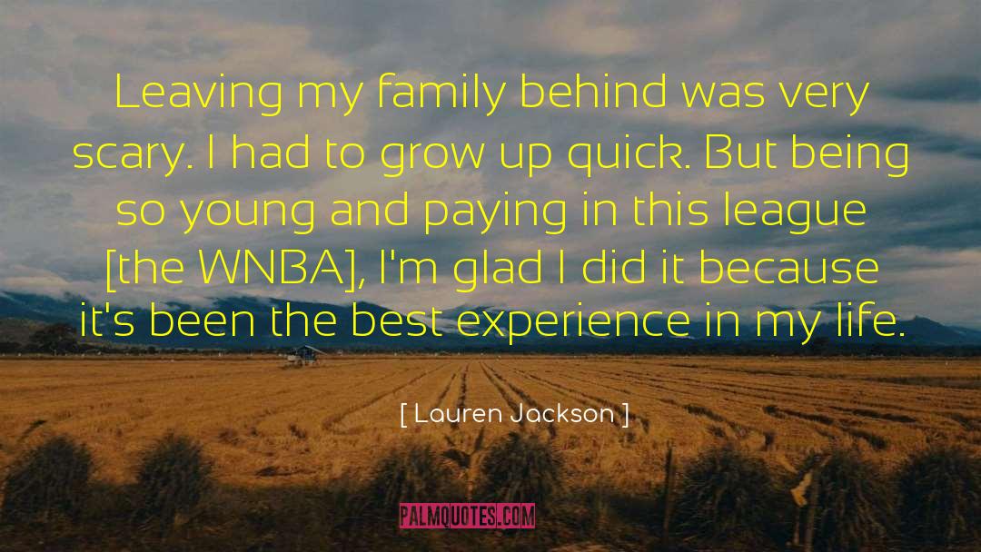 Peak Experience quotes by Lauren Jackson