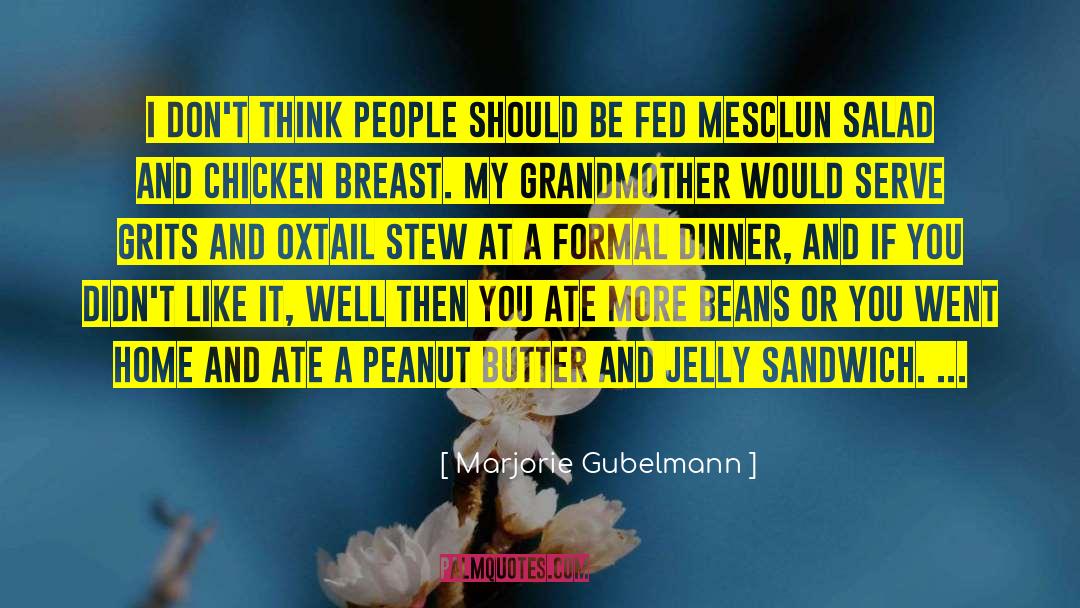 Peanut Butter Sandwiches quotes by Marjorie Gubelmann