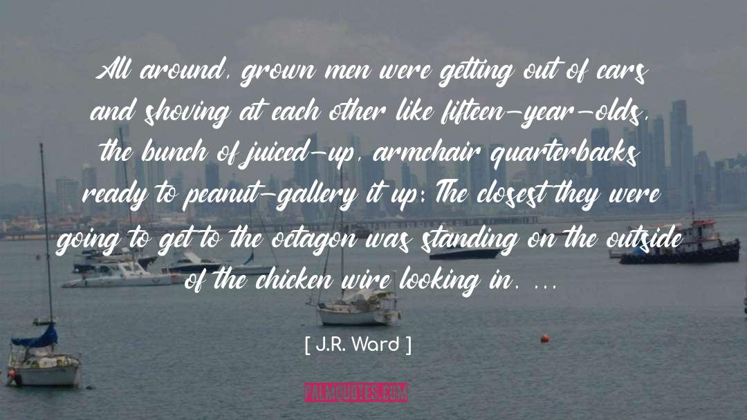 Peanut quotes by J.R. Ward