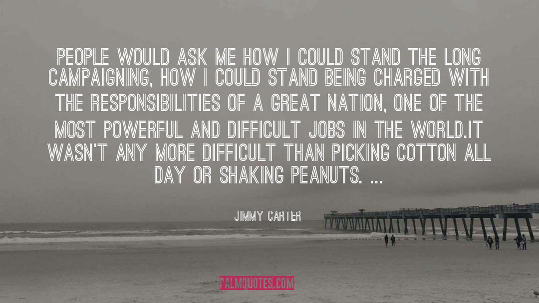 Peanuts quotes by Jimmy Carter