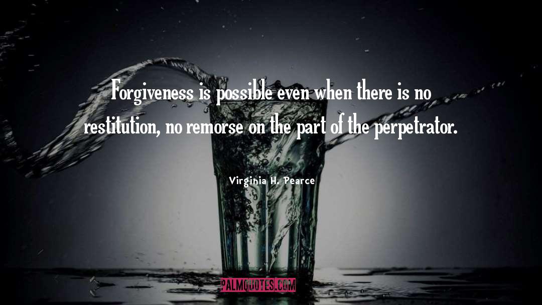 Pearce quotes by Virginia H. Pearce