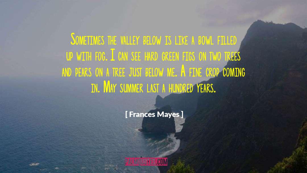 Pears quotes by Frances Mayes