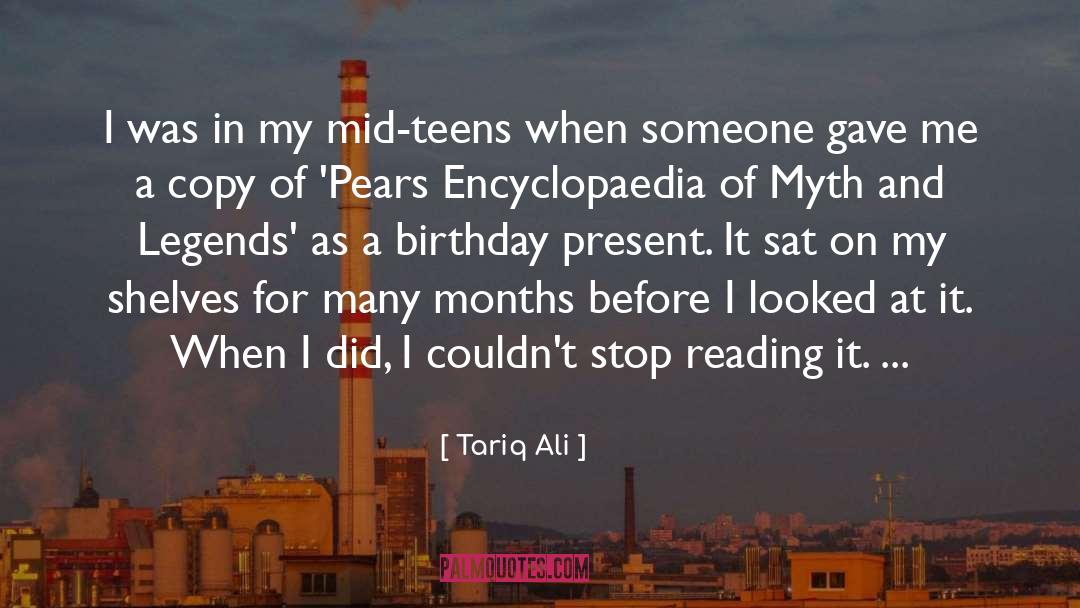 Pears quotes by Tariq Ali