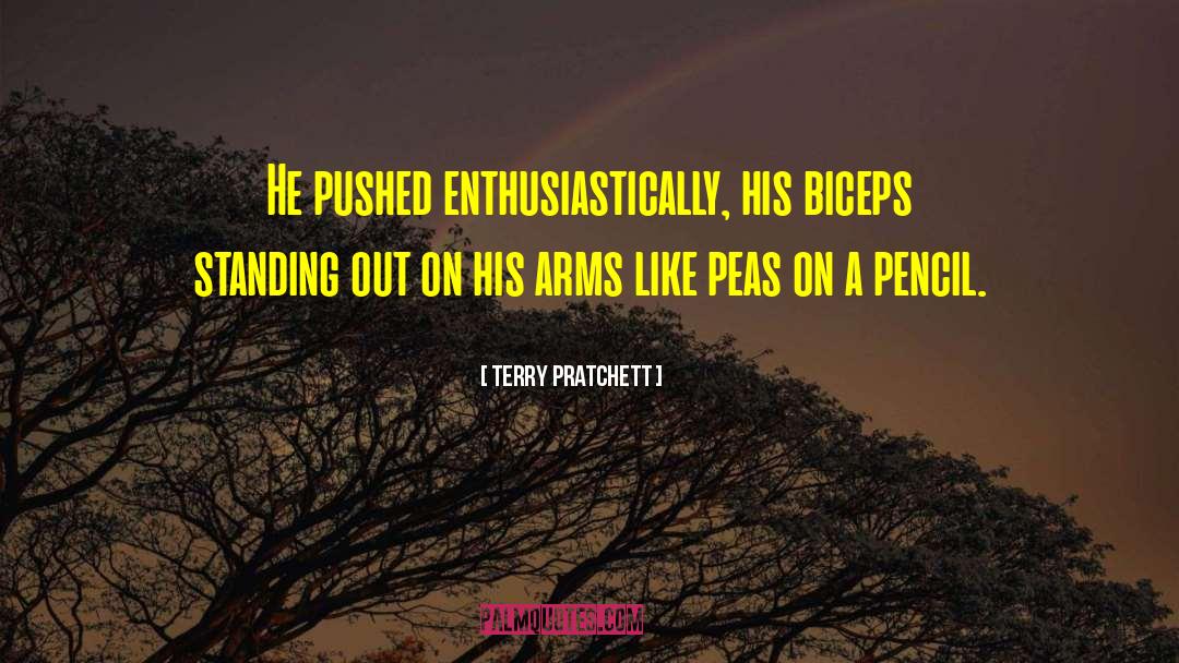 Peas quotes by Terry Pratchett