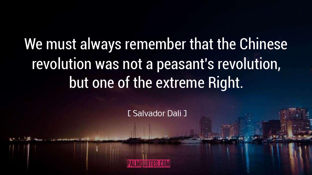 Peasants quotes by Salvador Dali