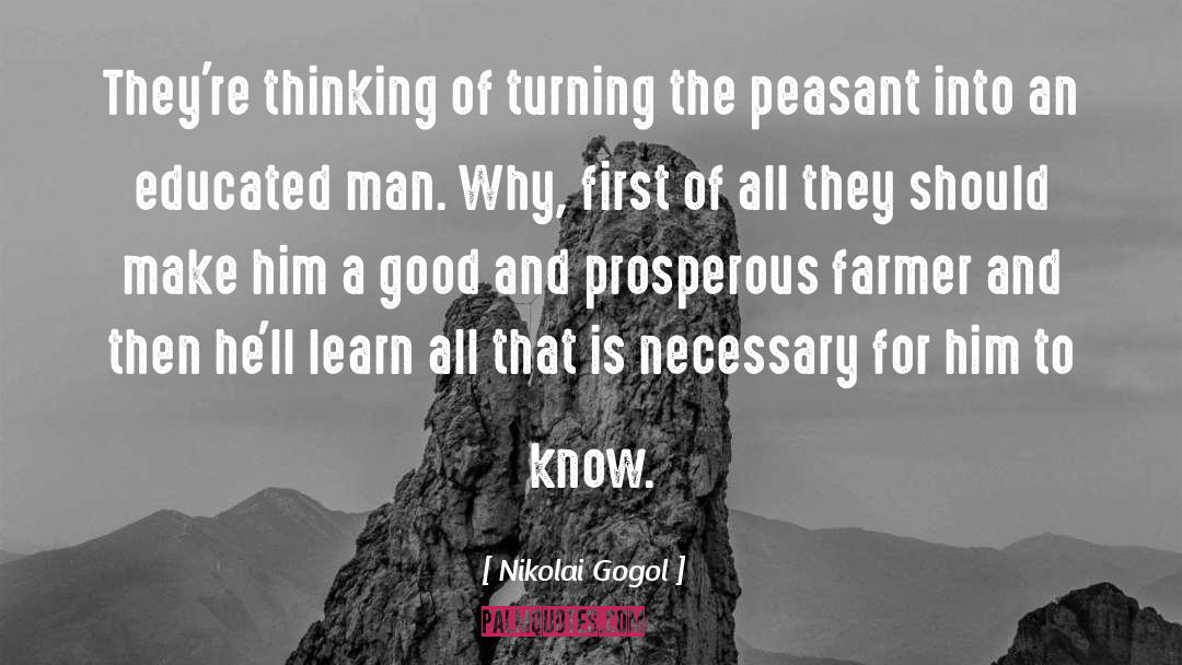 Peasants quotes by Nikolai Gogol